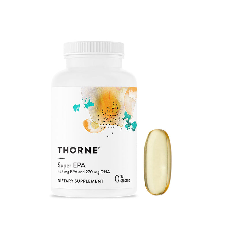 Thorne Super EPA Pro High EPA Omega-3 Dietary Supplement (Bottle of 90)