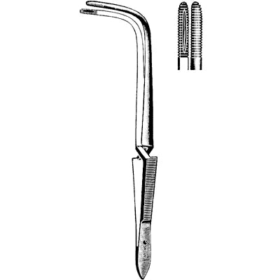 Sklar Jackson Cross-Action Forceps Serrated 9" - 76-1390