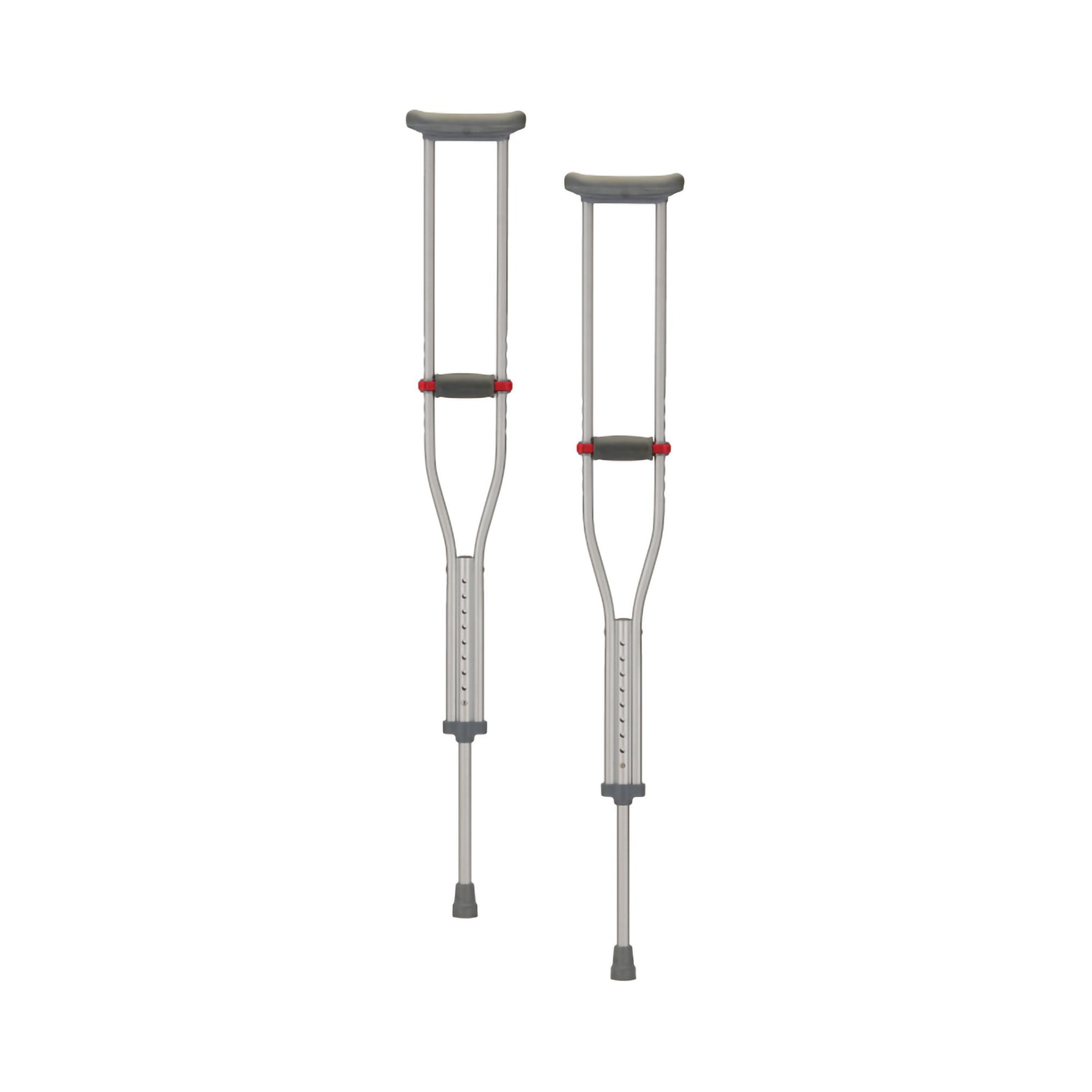 Nova Ortho-Med Quick Adjust Underarm Crutches for Youth, 4'6" – 5'2" (8/CS) 
