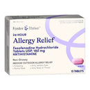 McKesson Brand Foster & Thrive 24 Hour Allergy Relief Fexofenadine HCl USP 180 mg Tablets (15/BX) 