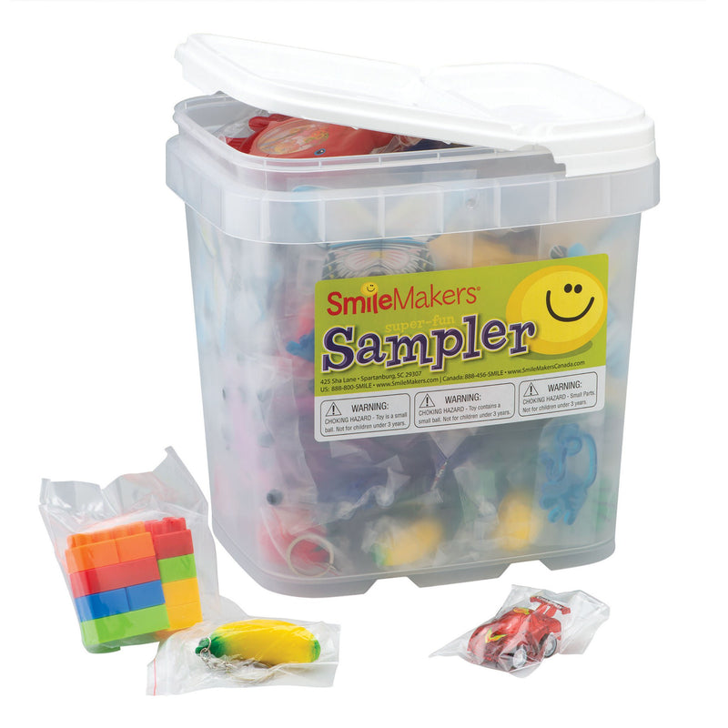 Toys SmileMakers 140 per Pack Toy Sampler