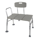 McKesson Aluminum Transfer Bench with Reversible Back (Each)