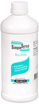 Humco Simple Syrup Oral Suspending Vehicle (Each)