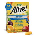 Nature's Way Alive! Men's 50+ Multi-Vitamin Multi-Mineral Tablets (Box of 50)