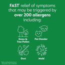 Allergy Relief Zyrtec 10 mg Strength Liqui-Gel 40 per Bottle