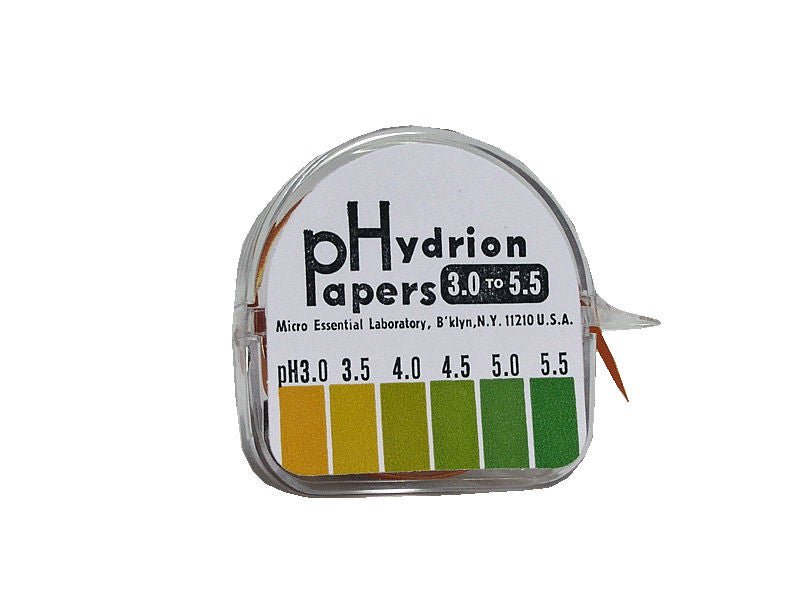 Hydrion pH Paper in Dispenser, 3.0 to 5.5 (Each)