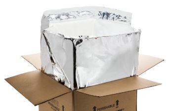 Insulated Shipper Liner Kold-To-Go 16 X 16 Inch For use with 16 X 16 X 16 Inch Box