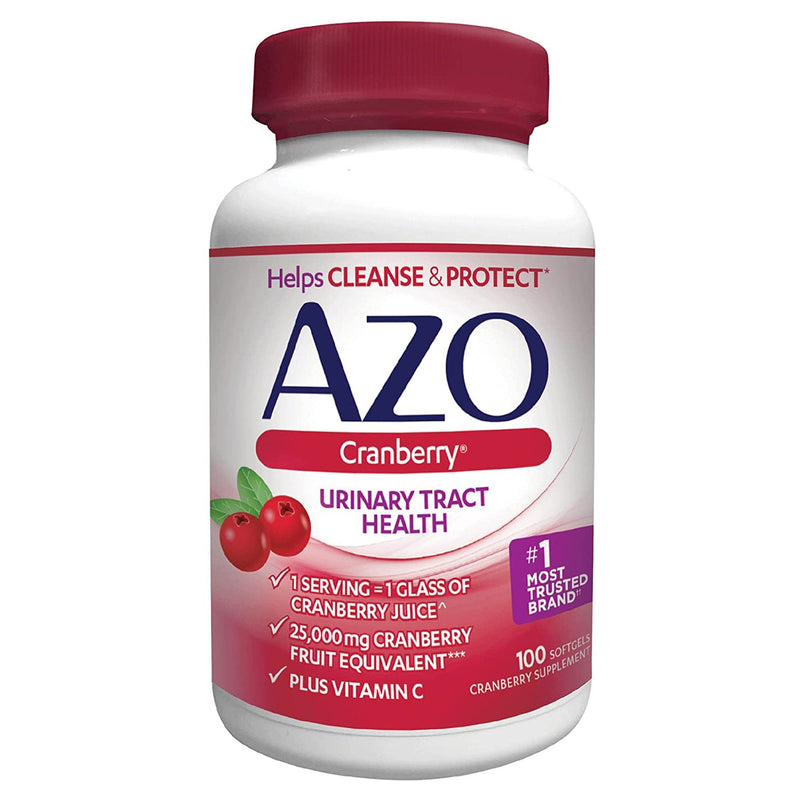 i-Health Inc AZO Cranberry Urinary Tract Health Softgels 