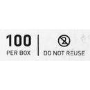 McKesson Skin Marker, Prep-Resistant Gentian Violet Ink, Regular Tip, Mini Size (Box of 100)