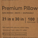 McKesson White Nonwoven Pillowcase, 21 x 30 Inch (100/CS)