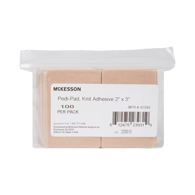McKesson Beige Protective Pad, 2 x 3 Inch (Case of 600)
