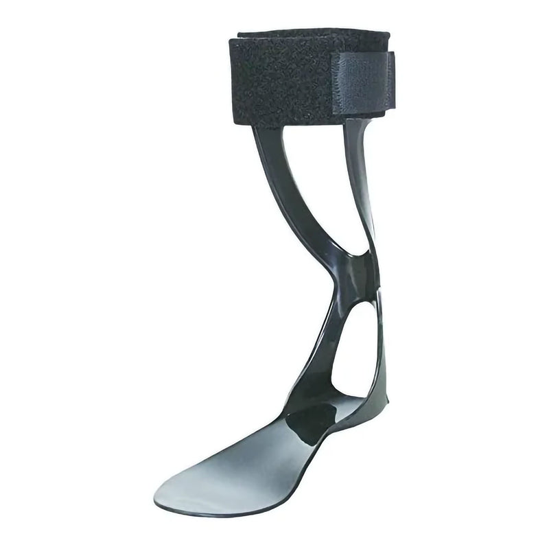 Swedish AFO Right Foot Drop Splint, Black (Each)