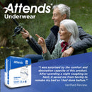 Attends Healthcare Products Attends Care Adult Absorbent Underwear, Heavy Absorbency, X-Large, White (100/CS)