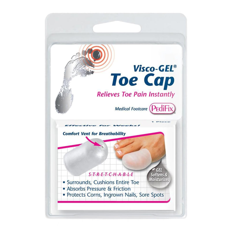 Toe Cap Visco-GEL Small / Medium Pull-On Toe (Pack)