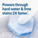 The Clorox Company Toilet Bowl Cleaner Disinfecting Refill Pads Clorox Blue / White, 3 Inch, Sponge Head (6/CT)