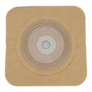 Safe N Simple Ostomy Barrier Safe n Simple Trim to Fit, Standard Wear Flexible Tape 57 mm Flange Up to 1-3/4 Inch Opening 5 X 5 Inch (80/CS) 