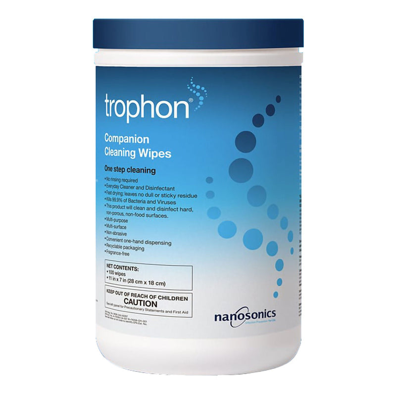 Cleaning Wipe trophon 100 Count For trophon2 Ultrasound Probe (Case of 600)