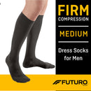 3M Futuro Compression Socks for Men (Box of 12 Pairs)
