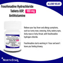 NorthStar Rx Fexofenadine Allergy Relief (Bottle of 30)