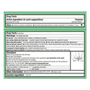Geri-Care Health*Star Bisacodyl Laxative Suppository (72/CS) 