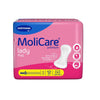 MoliCare Premium lady pad 2 Drops for Light Incontinence, 11 x 27 Centimeter (Case of 216)