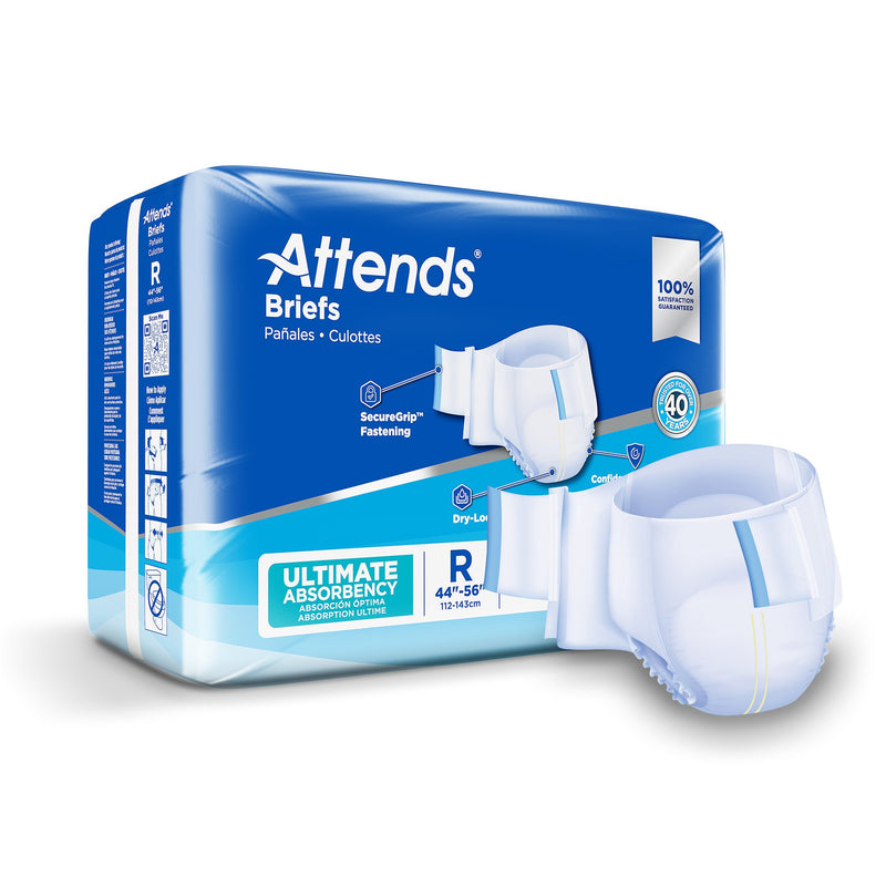 Attends Advanced Briefs, Regular (Case of 80)
