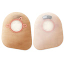 New Image 2-Piece Transparent Ostomy Pouch, Pre-cut to Fit 57 mm, Red Match (Box of 60)