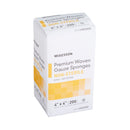 McKesson Gauze Sponge, 4 x 4 Inch, Eight Ply (Case of 4000)