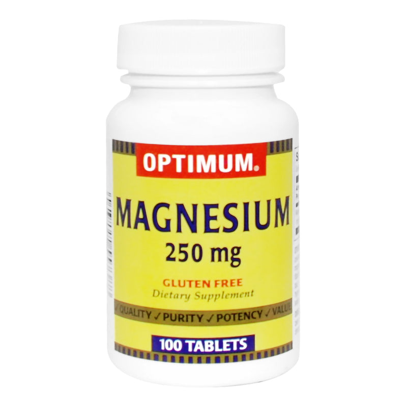 Optimum 250-mg Magnesium Tablets (Bottle of 100)
