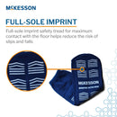 McKesson Slipper Socks, Single Tread, Bariatric, Kingfisher Blue (48/CS) 