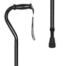 McKesson Steel Offset Cane, 29¾ – 37¾ Inch Height (Case of 6)