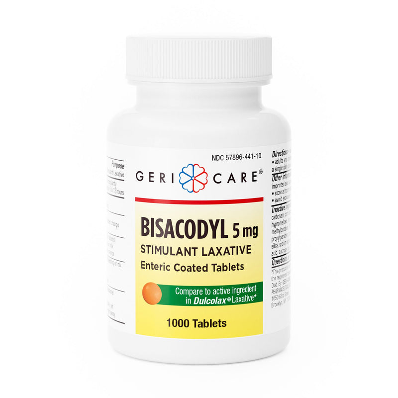 Geri-Care Bisacodyl Laxative (Case of 12000)