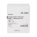 McKesson Skin Marker, Prep-Resistant Gentian Violet Ink, Regular Tip, Mini Size (Box of 100)