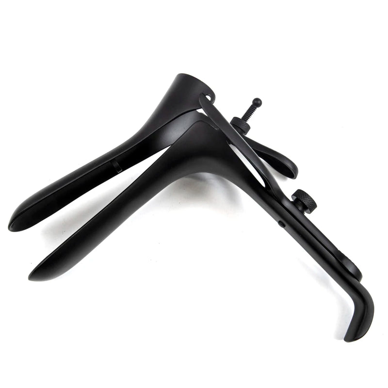 Sklar Black Laser Graves Vaginal Speculum - Medium, Wide View, with Loops - 90-9055