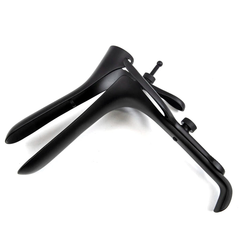 Sklar Black Laser Graves Vaginal Speculum - Medium, Wide View, with Loops - 90-9055 