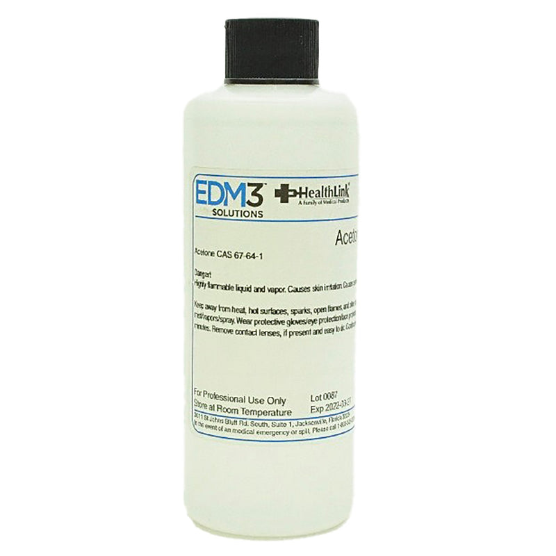 EDM 3 LLC EDM 3 Acetone, 4-ounce bottle 