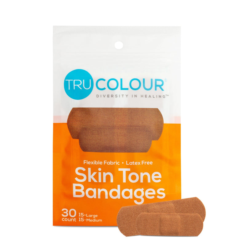 TruColour Brown Adhesive Strip, 1 x 3 Inch (Case of 1500) 