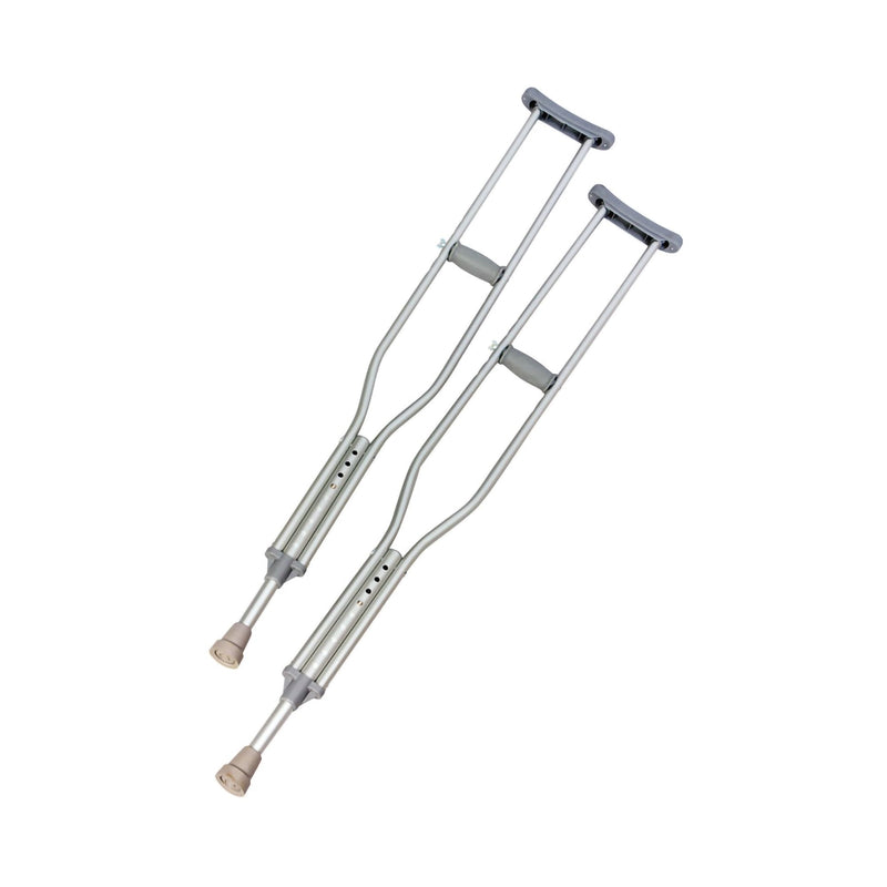 S2S Global PremierPro Push Button Underarm Crutches, 5'10" – 6'6" (6/CS) 