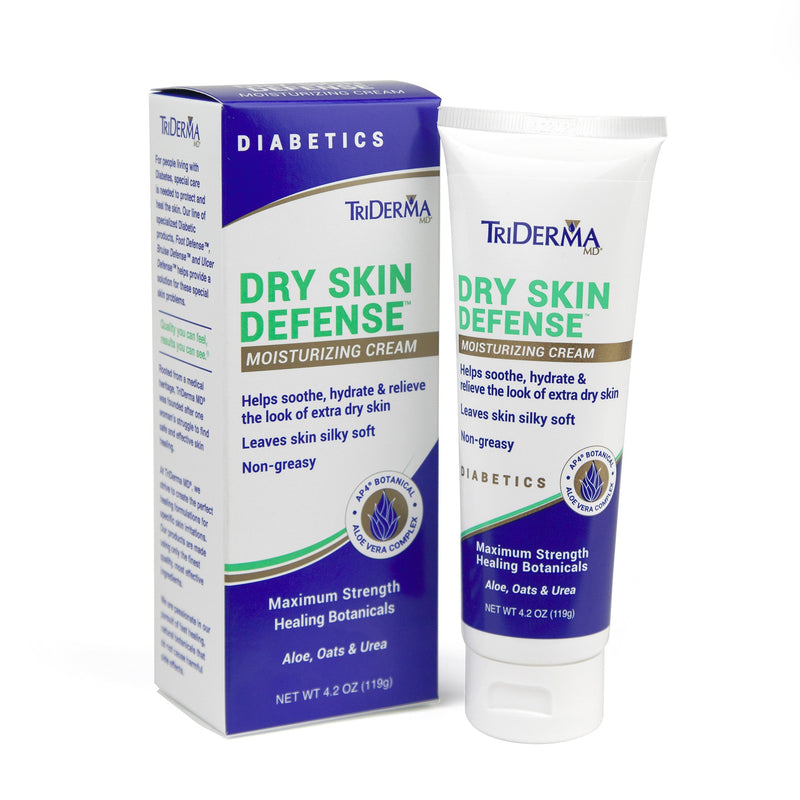 TriDerma MD Diabetic Dry Skin Defense Moisturizer, 4.2-ounce tube (Case of 24)