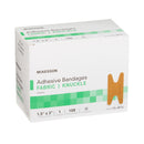 McKesson Knuckle Tan Adhesive Strip, 1-1/2 x 3 Inch (Case of 2400)