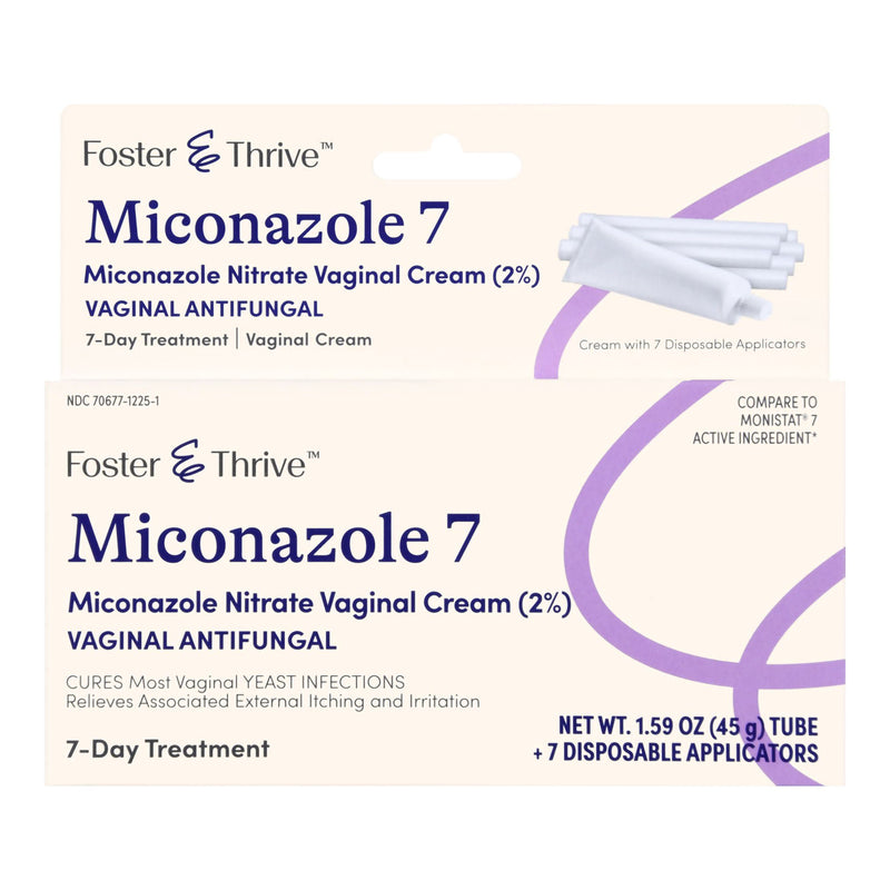 Foster & Thrive Miconazole Nitrate Vaginal Antifungal, 7 Day Cream (Each)