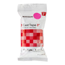 McKesson Pink Cast Tape, 3 Inch x 4 Yard (Box of 10 Rolls)