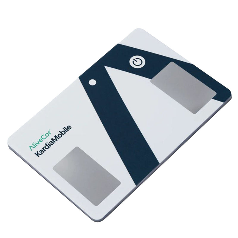 ECG Mobile Card KardiaMobile Card Bluetooth Connectivity Smart Phone Display Resting / Stress (Case of 30)