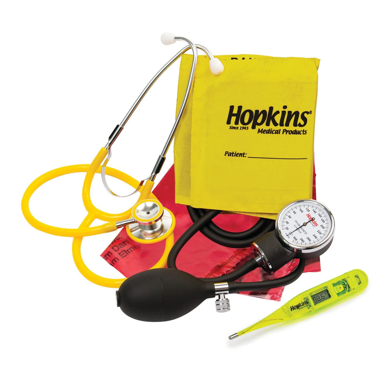 Hopkins Medical Products ISO Vital Signs Kit Aneroid Sphygmomanometer/Stethoscope 