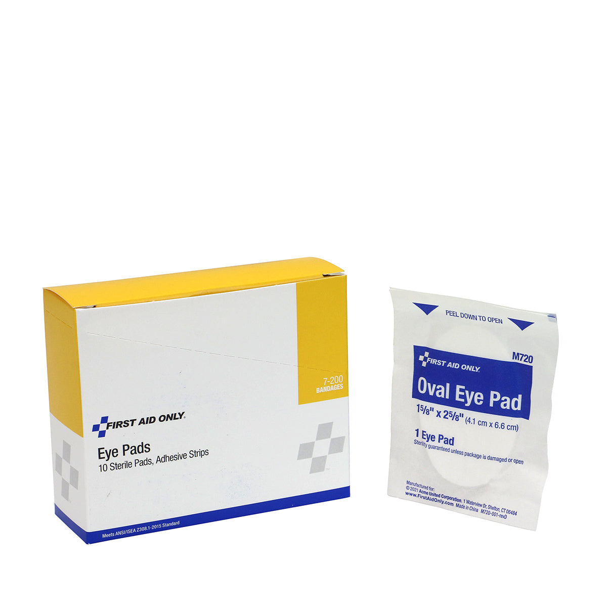 EYE PADS AND STRIPS STERILE10/BX (DROP)