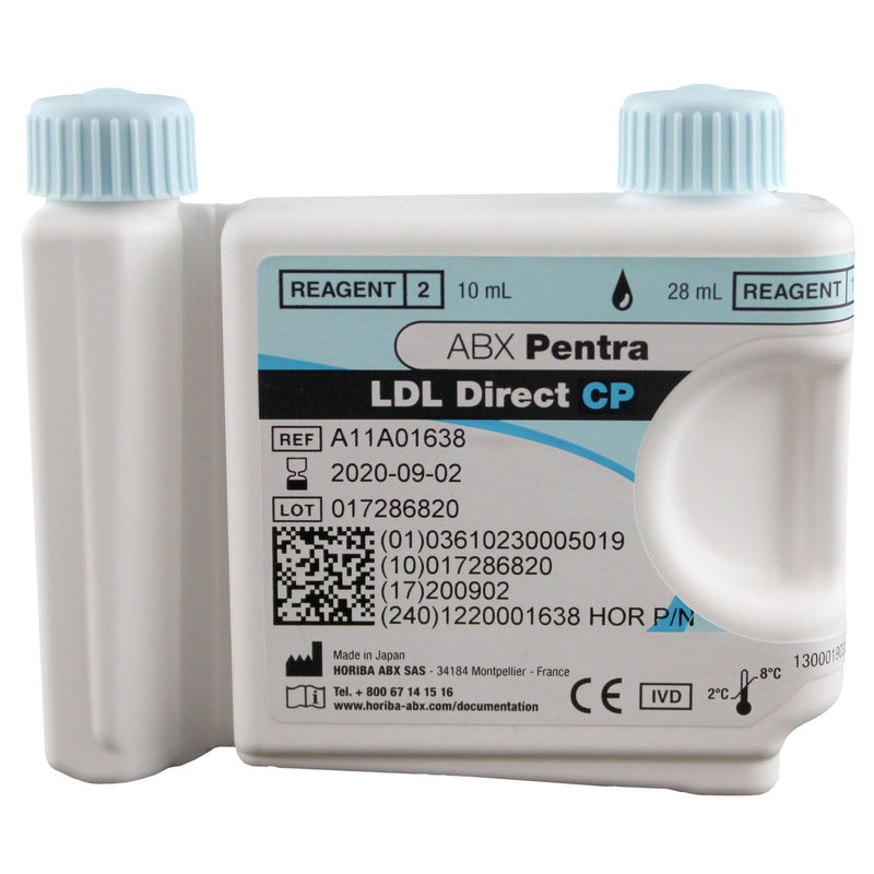 General Chemistry Reagent ABX Pentra Direct Low-Density Lipoprotein (LDL) Cholesterol For ABX Pentra 400 Clinical Chemistry Analyzer 100 Tests (Each)