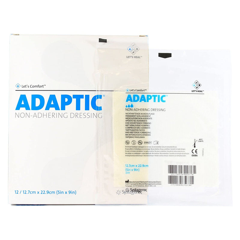 Oil Emulsion Impregnated Dressing 3M Adaptic Rectangle 5 X 9 Inch Sterile (Case)