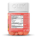 Olly's Probiotic + Prebiotic for a Balanced Belly, Peach-Flavor Gummies (Bottle of 30)