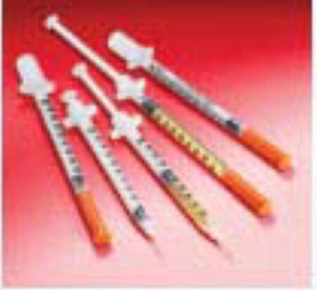 Standard Hypodermic Syringe with Needle Nipro 3 mL 1-1/2 Inch 21 Gauge NonSafety Regular Wall 