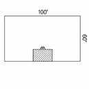 DRAPE BAR ORTHO 100X60 ST18/CS